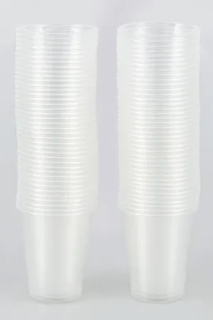 Offre Exclusive Lot de 80 gobelets transparents 20cl